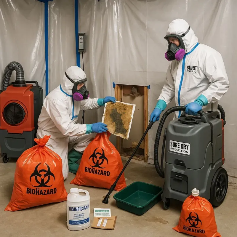 Contaminated Water Handling Protocols process in Shelton, CT