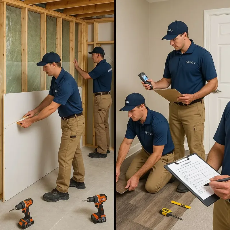 Repairs and Reconstruction process in Shelton, CT